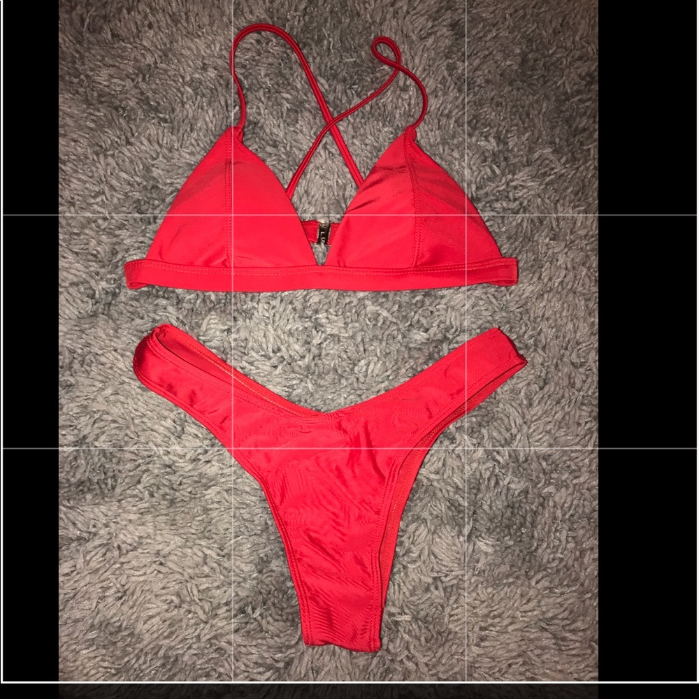 Red bikini